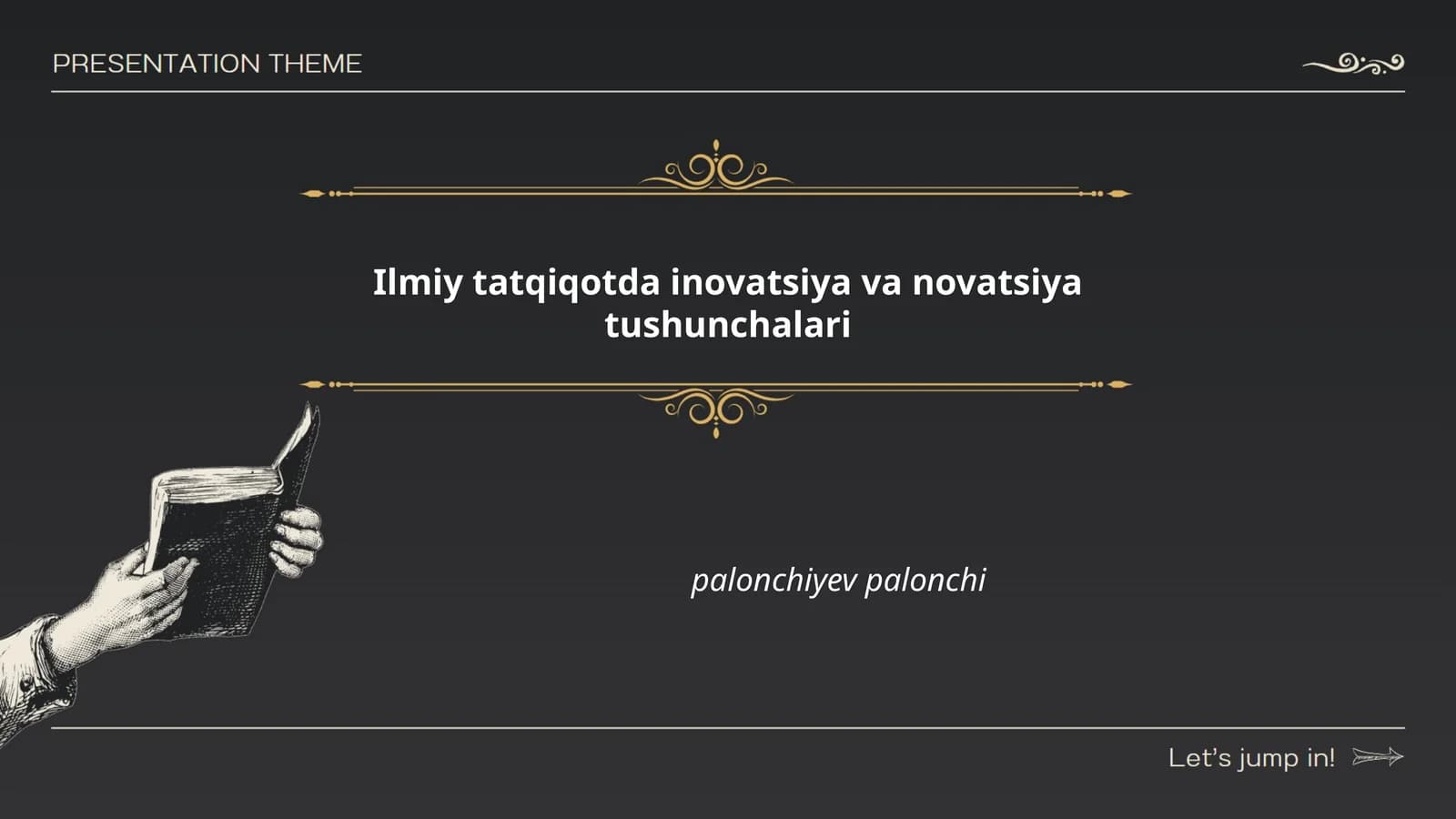 Ilmiy tatqiqotda inovatsiya va novatsiya tushunchalari
