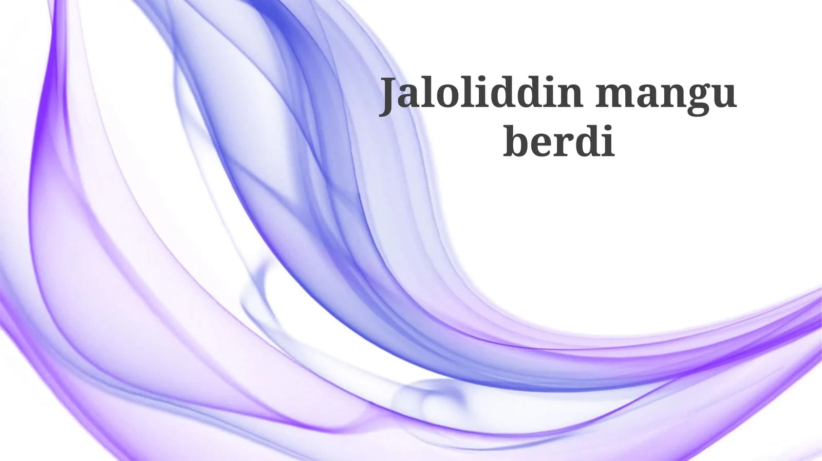 Jaloliddinmanguberdi