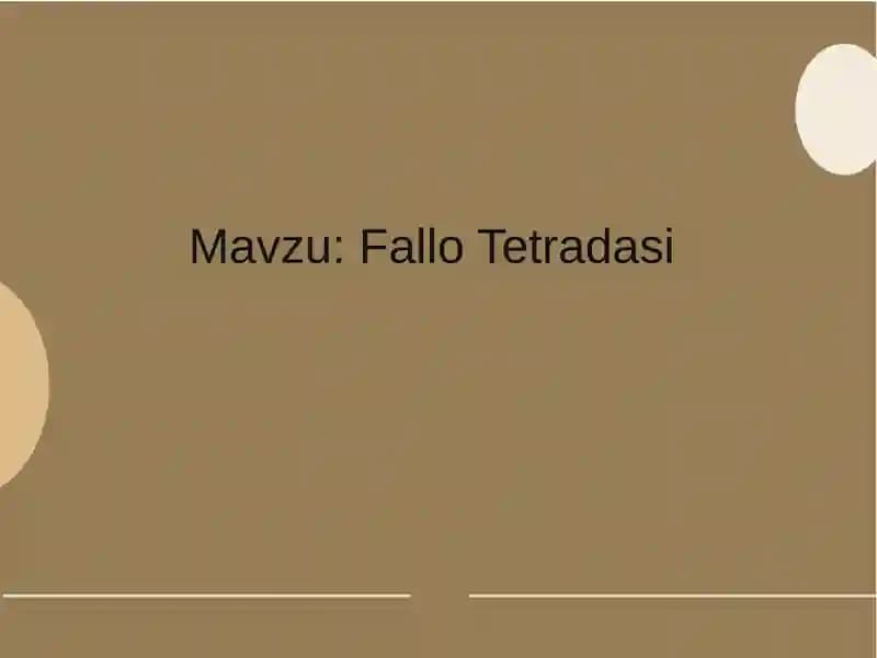 Fallo Tetradasi