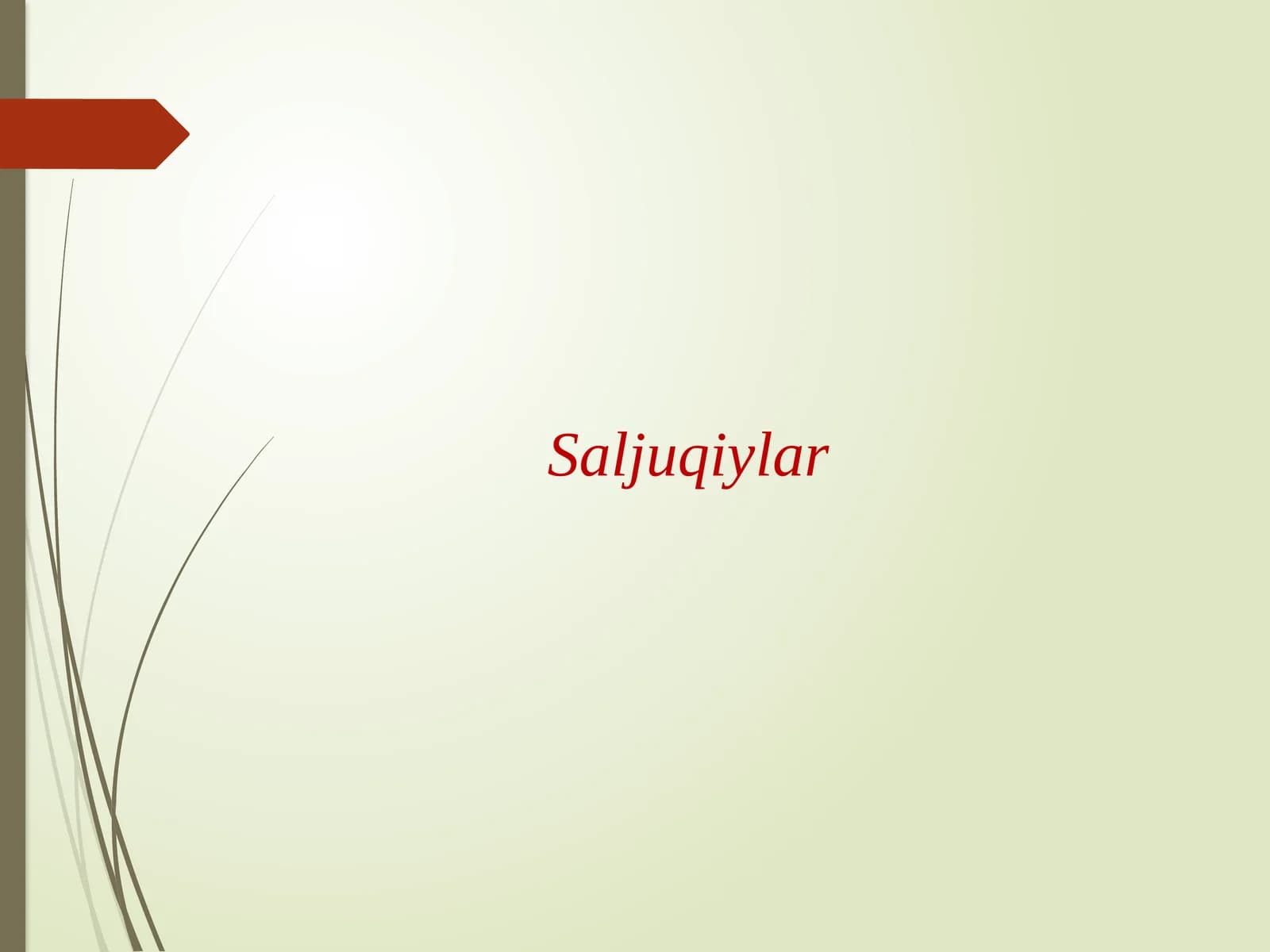 Saljuqiylar