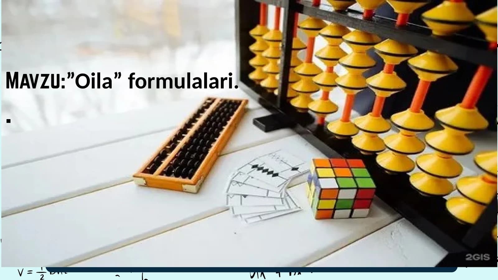 "Oila" formulalari
