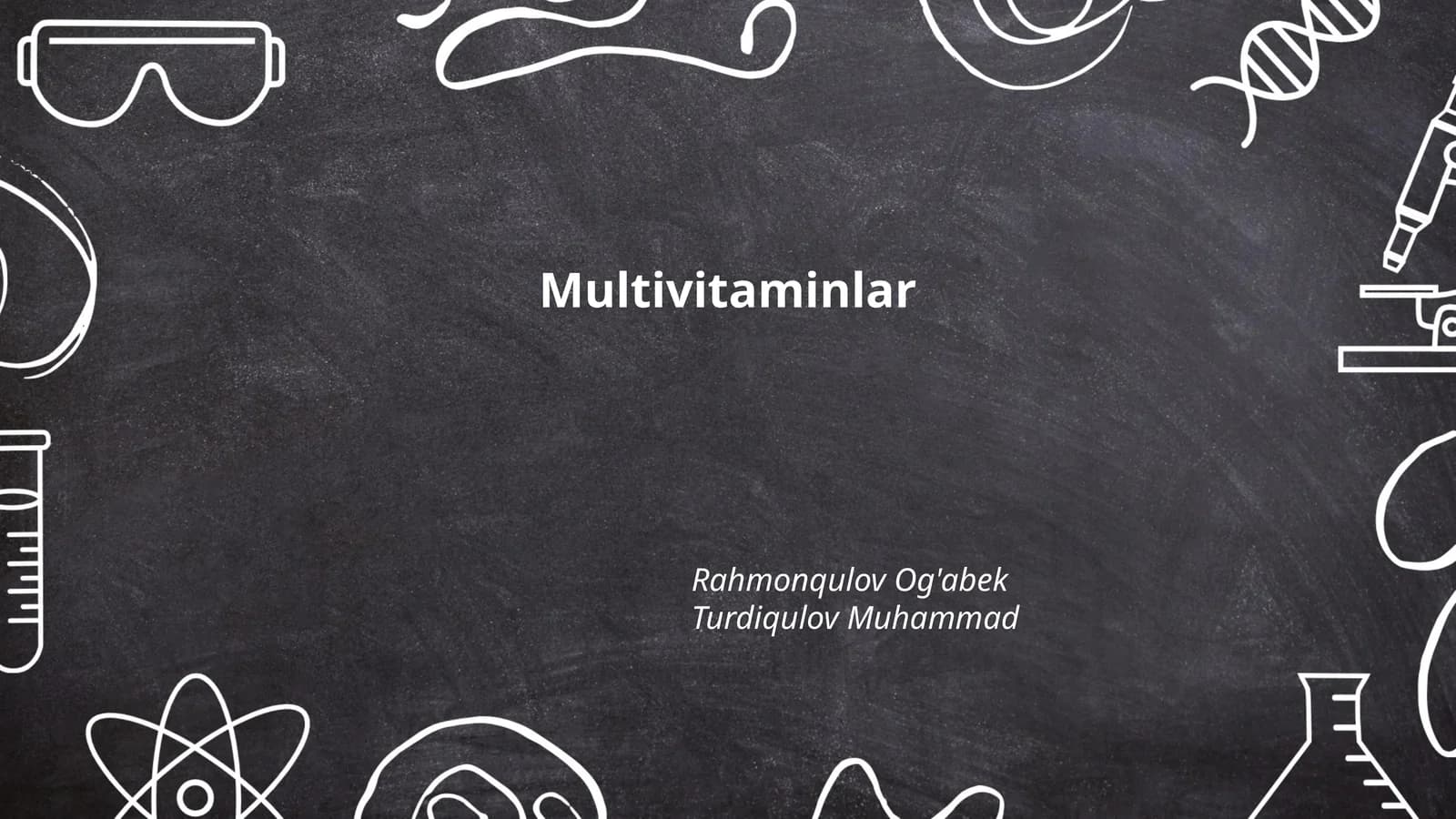 Multivitaminlar