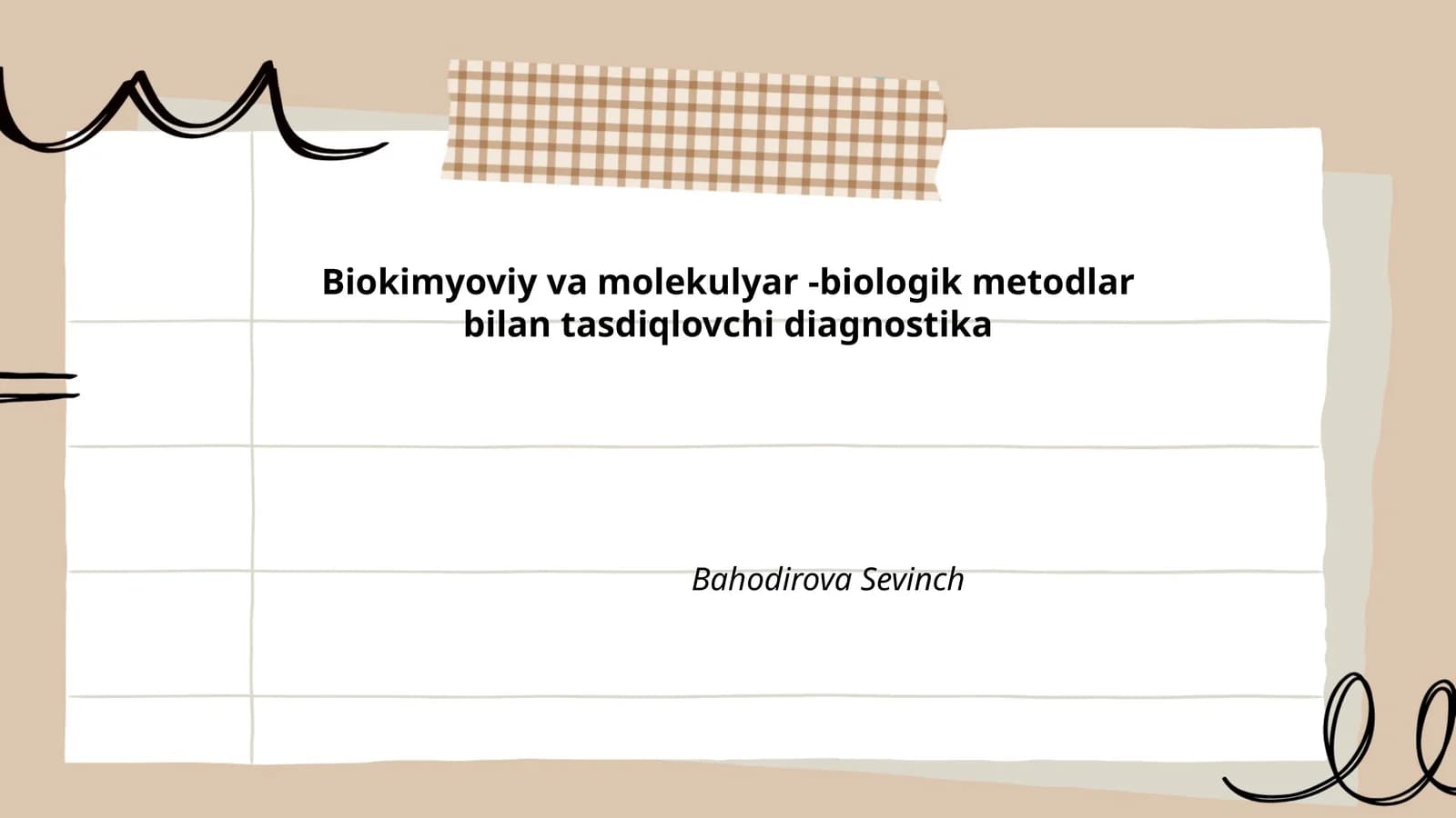 Molekulyar diagnostika usullari