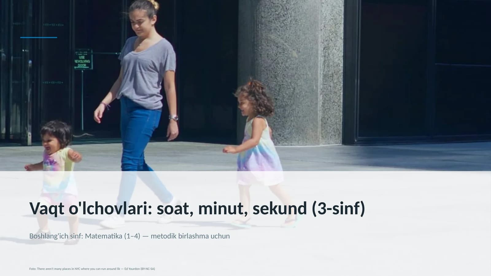 Matematika (1-4) — metodik birlashma uchun