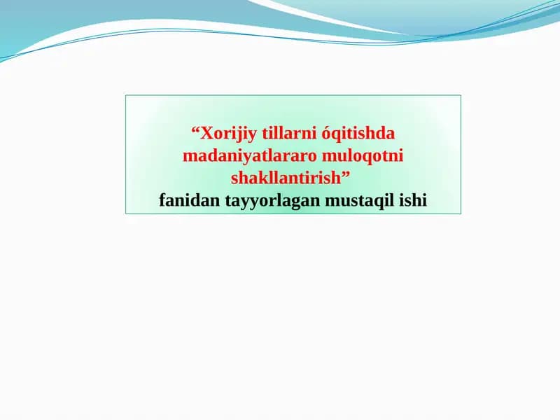 Kultur und Kommunikation: Eine Definition