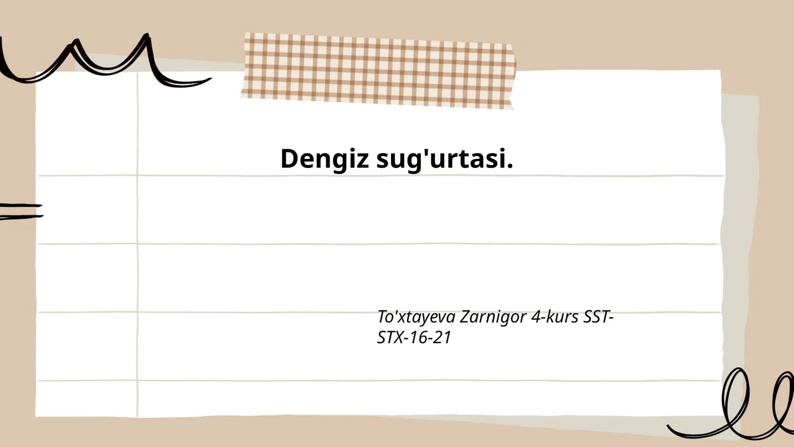 Dengiz sug'urtasi