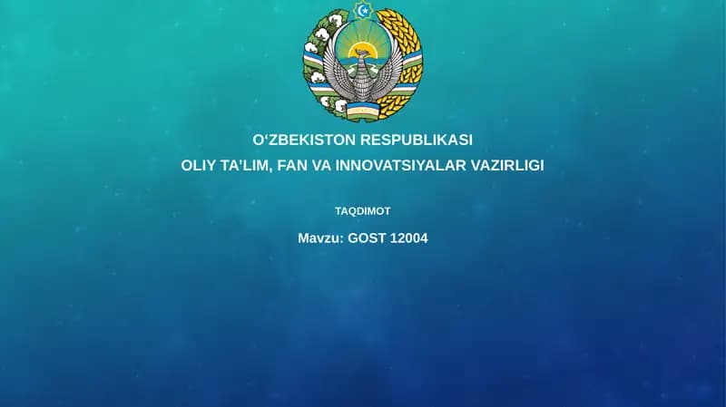 GOST 12004