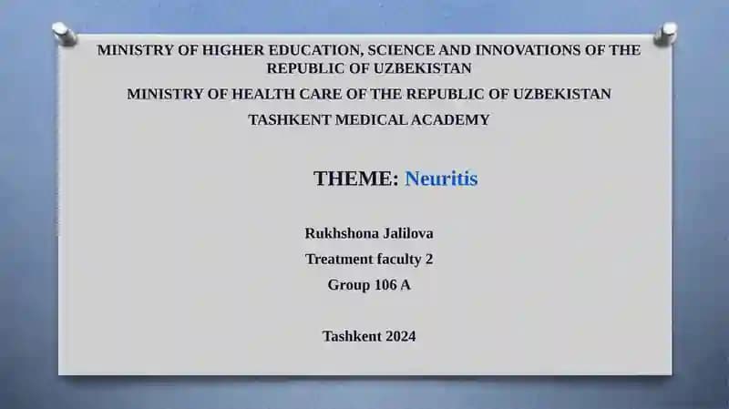 Neuritis