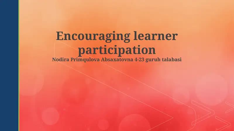 Unlocking Active Learning: Why Participation Matters