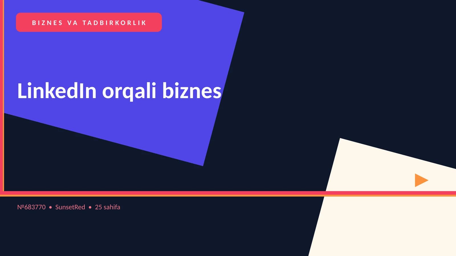 LinkedIn orqali biznes
