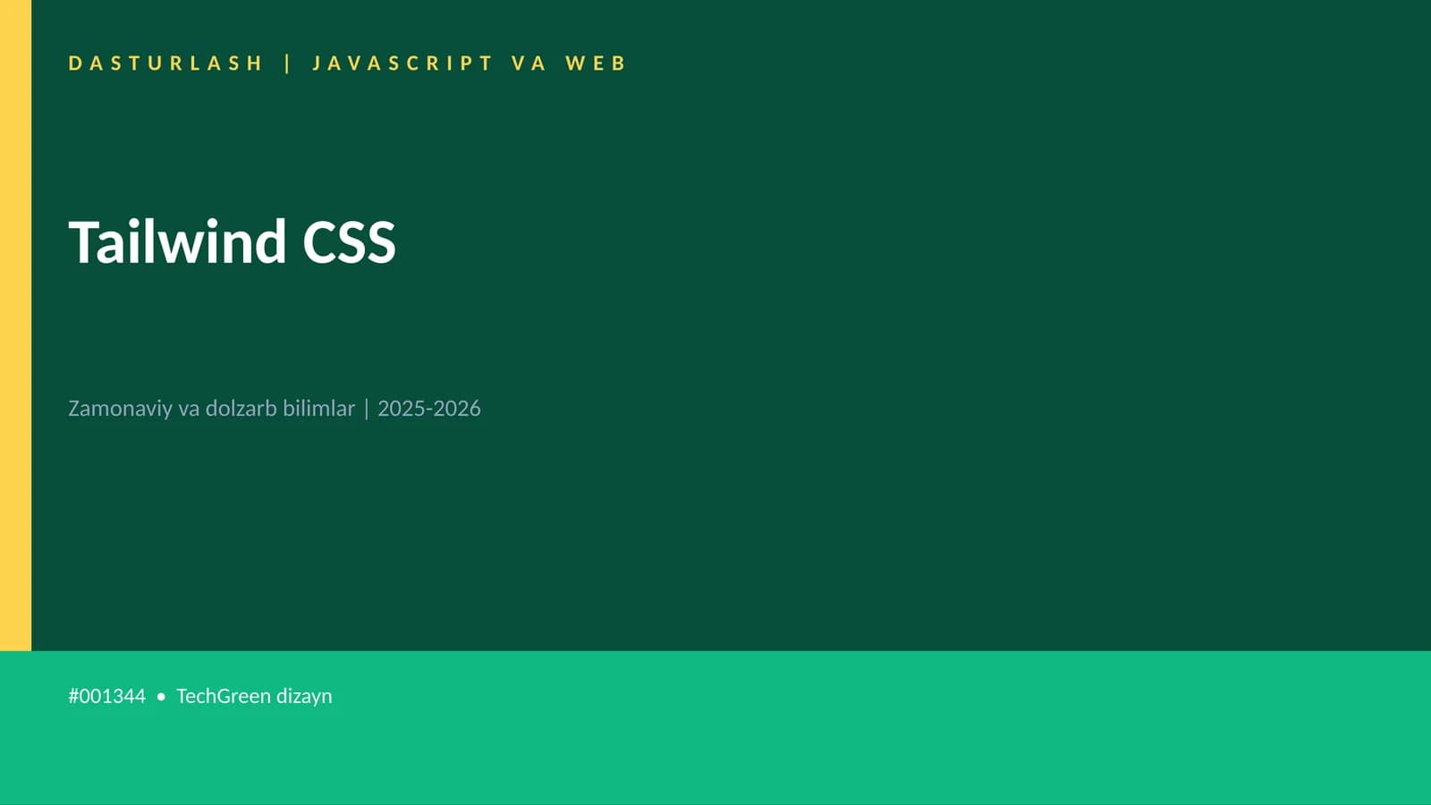 Tailwind CSS