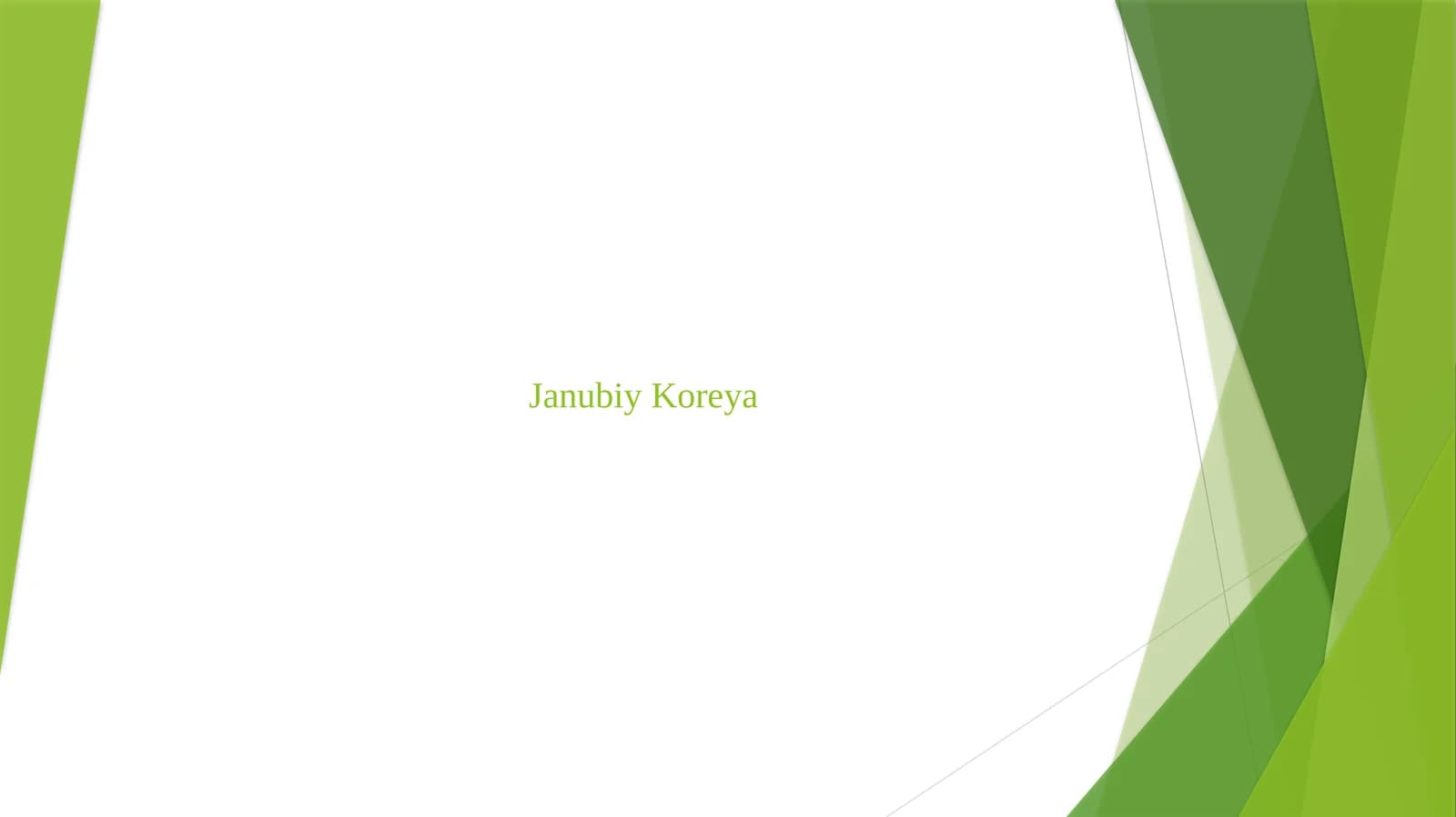 Janubiy Koreya