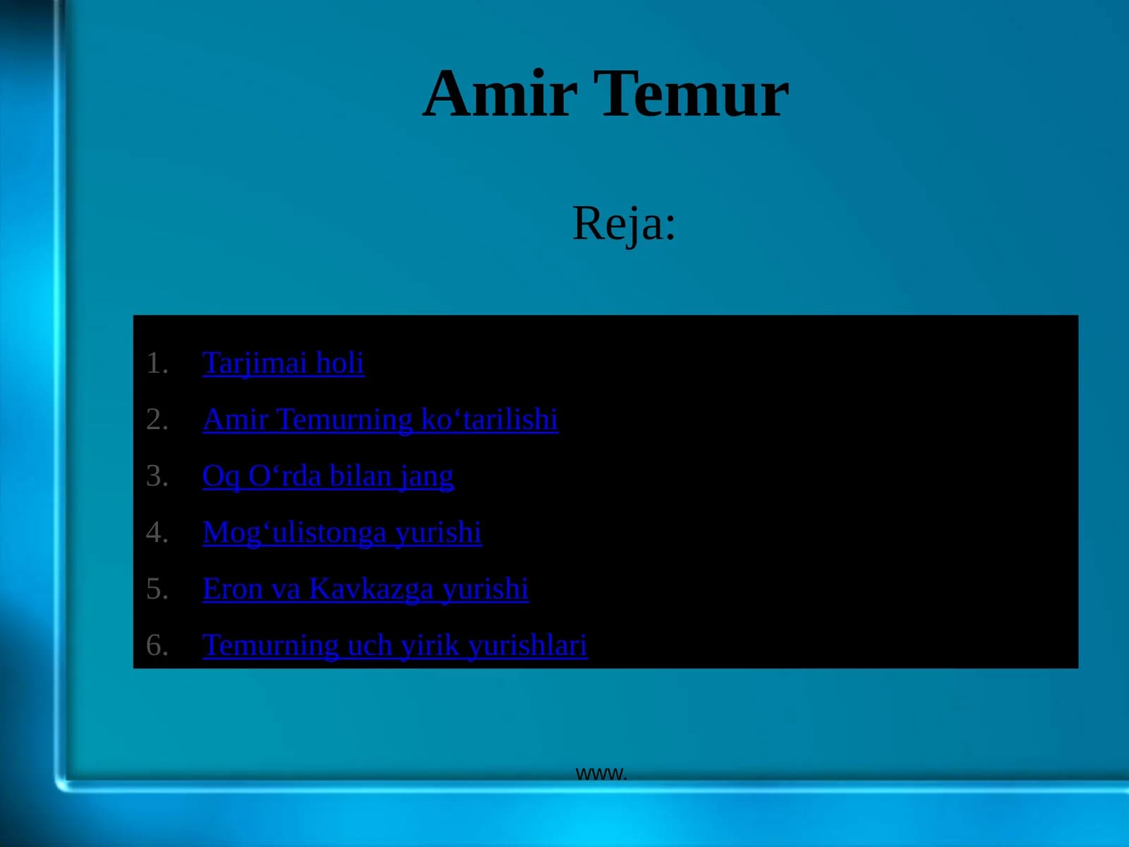 Amir Temur