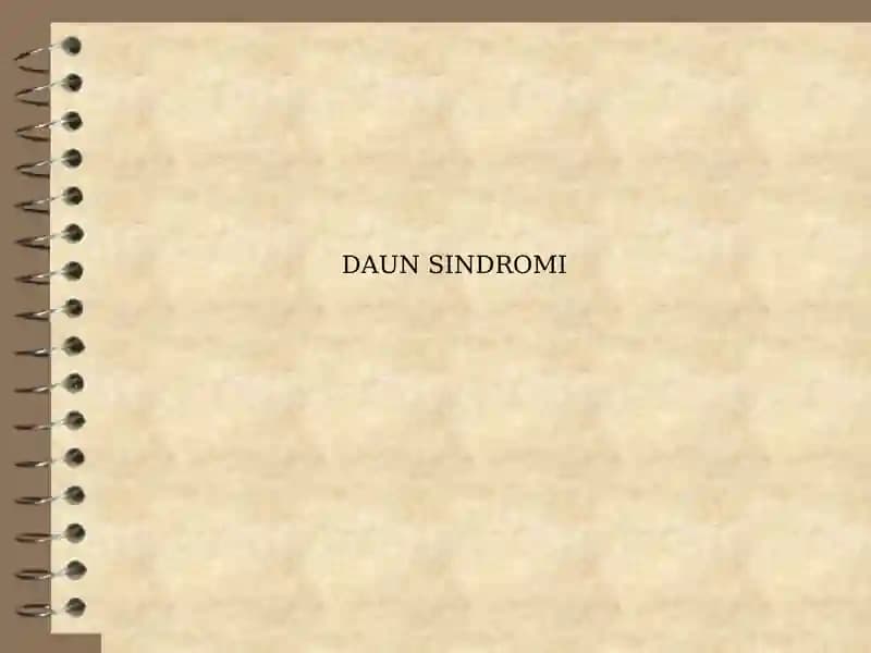 Daun Sindromi