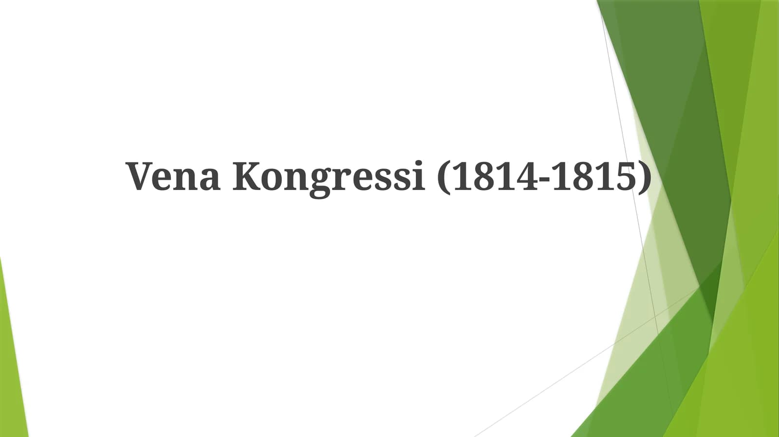 VenaKongressi(1814-1815)
