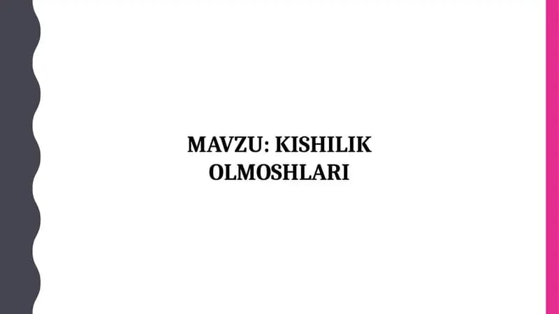 Kishilik Olmoshlari