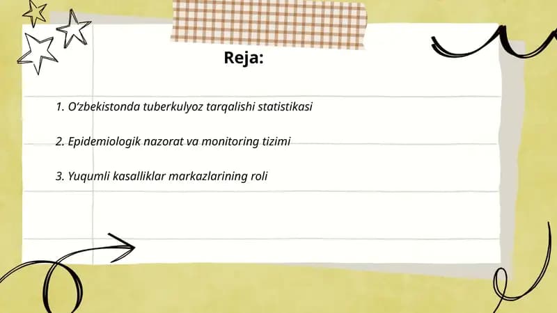 Tuberkulyozda infeksion nazorat