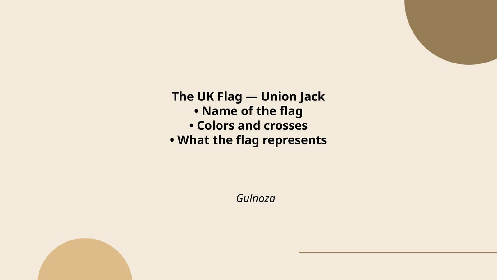 UK Flag — Union Jack