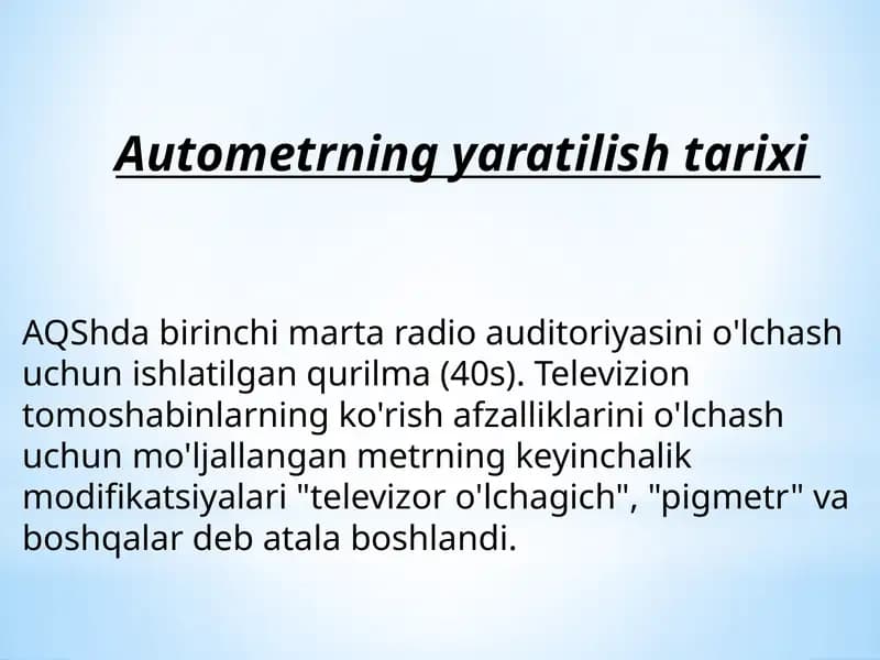 Audiometr