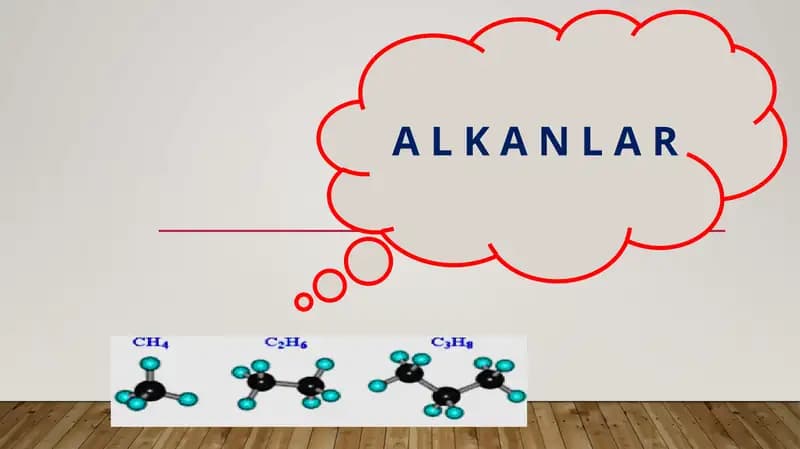 Alkanlar