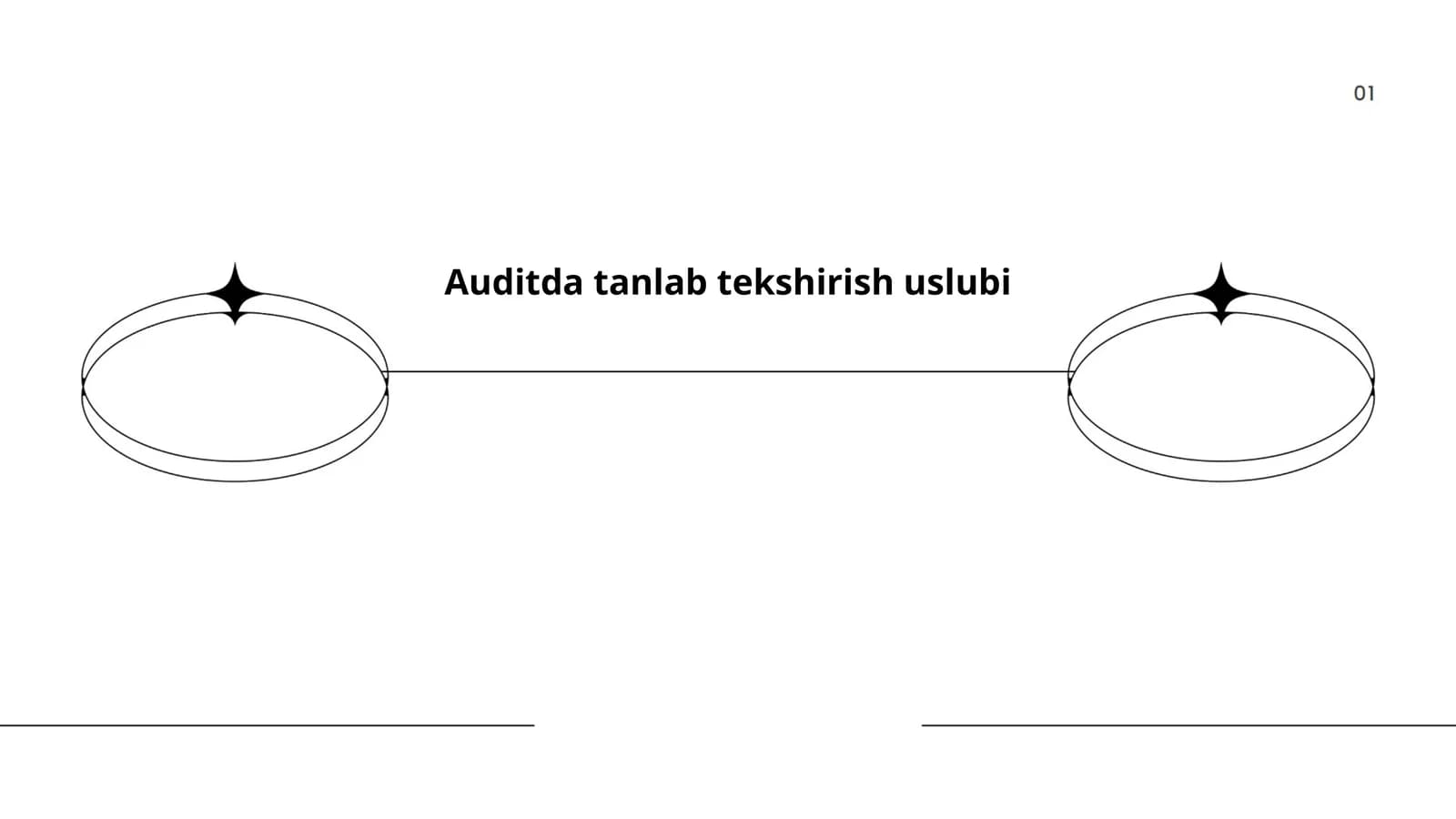 Auditda tanlab tekshirish uslubi