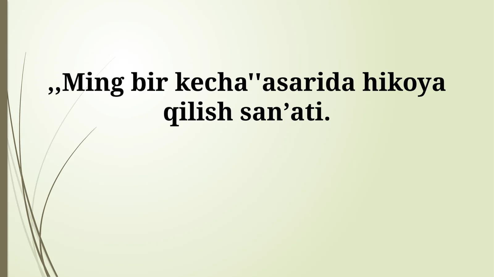 Ming bir kecha