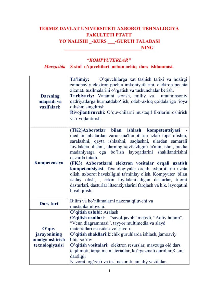 KOMPYUTERLAR