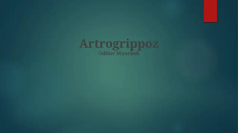 Artrogrippoz