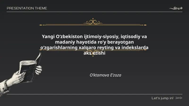Inson taraqqiyoti indeksi (Human Development Index)