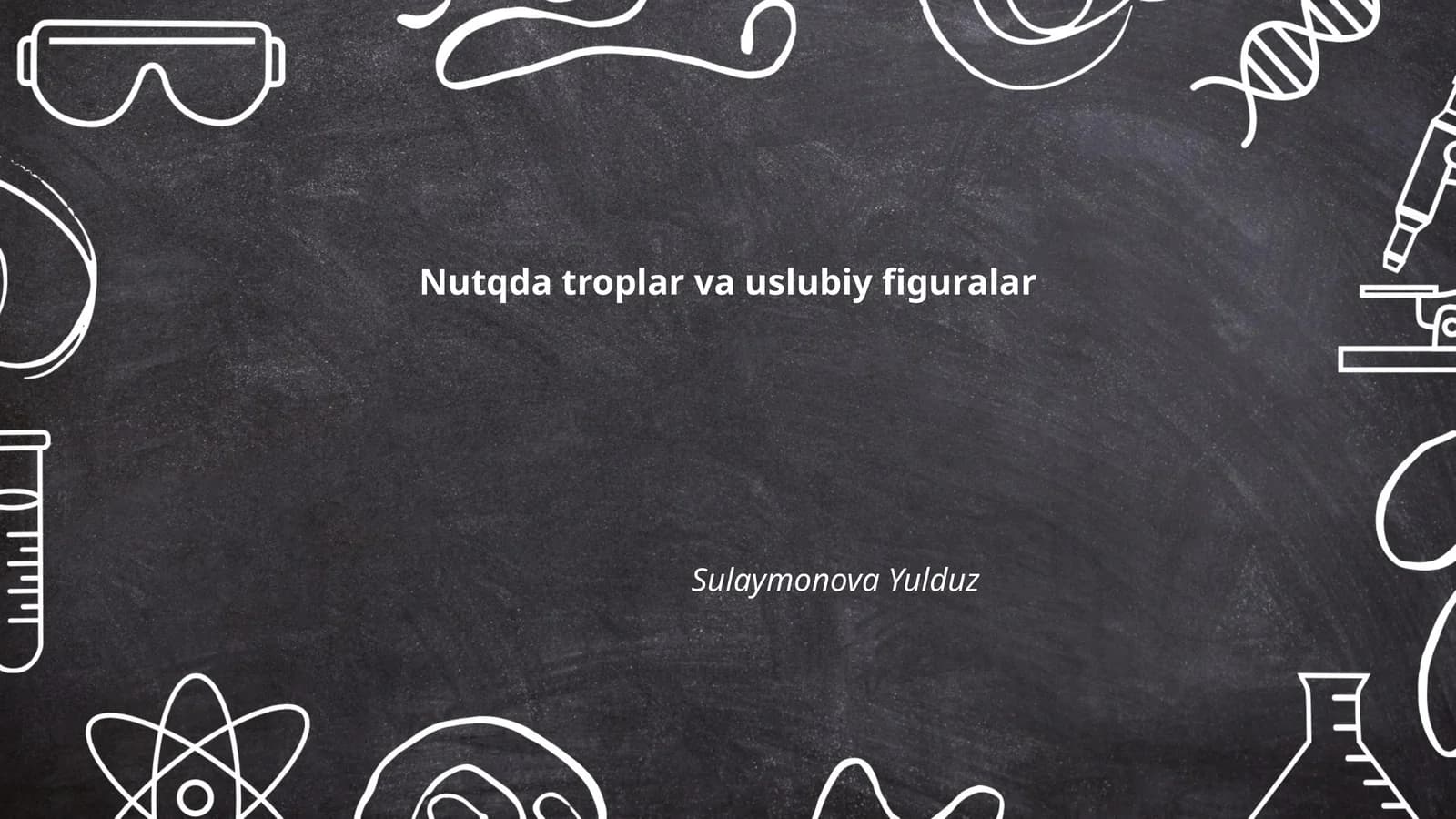 Nutqda troplar va uslubiy figuralar