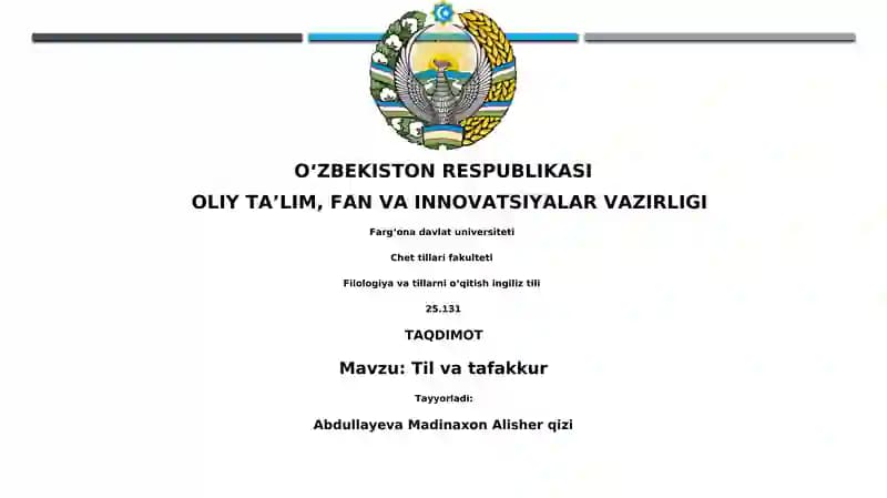 Til va tafakkur