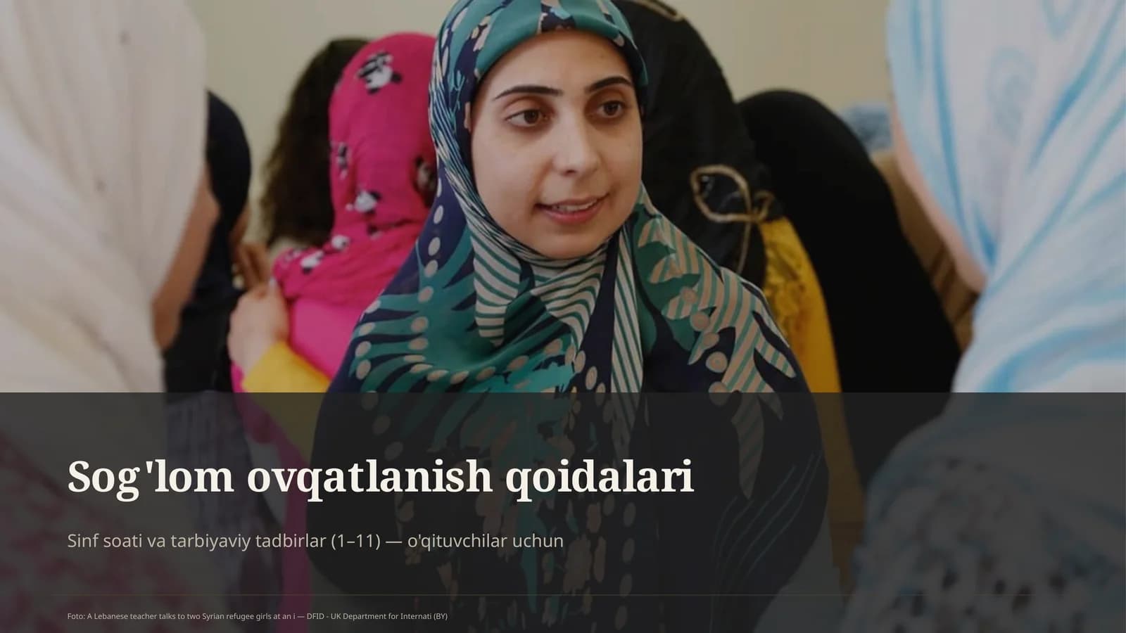 Sog'lom ovqatlanish qoidalari