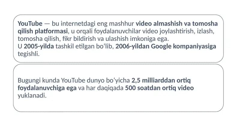 Raqamli Tarix You tube