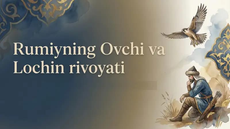 M. Rumiyning Ovchi va Lochin