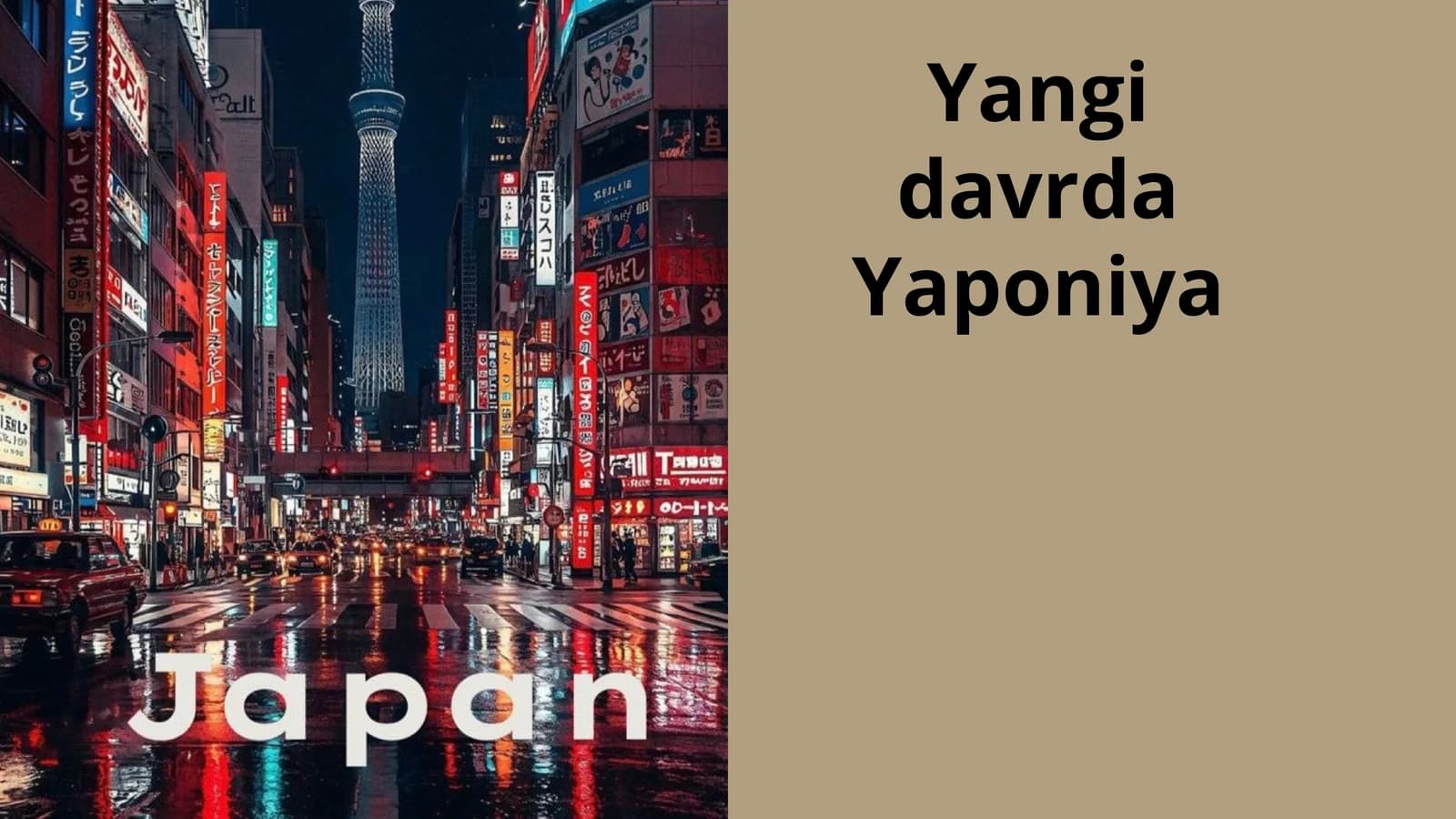 Yangi davrda Yaponiya