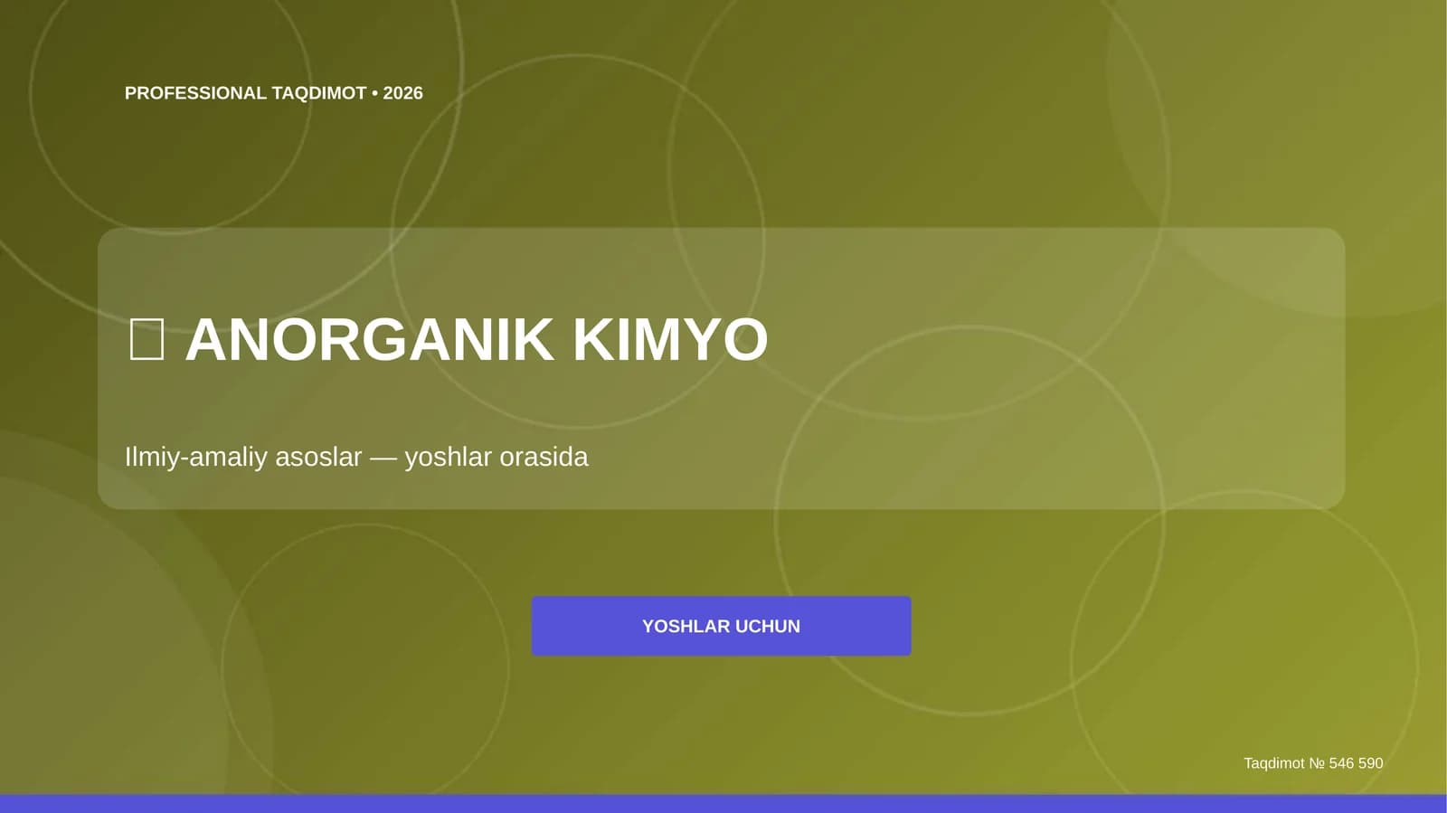 ANORGANIK KIMYO