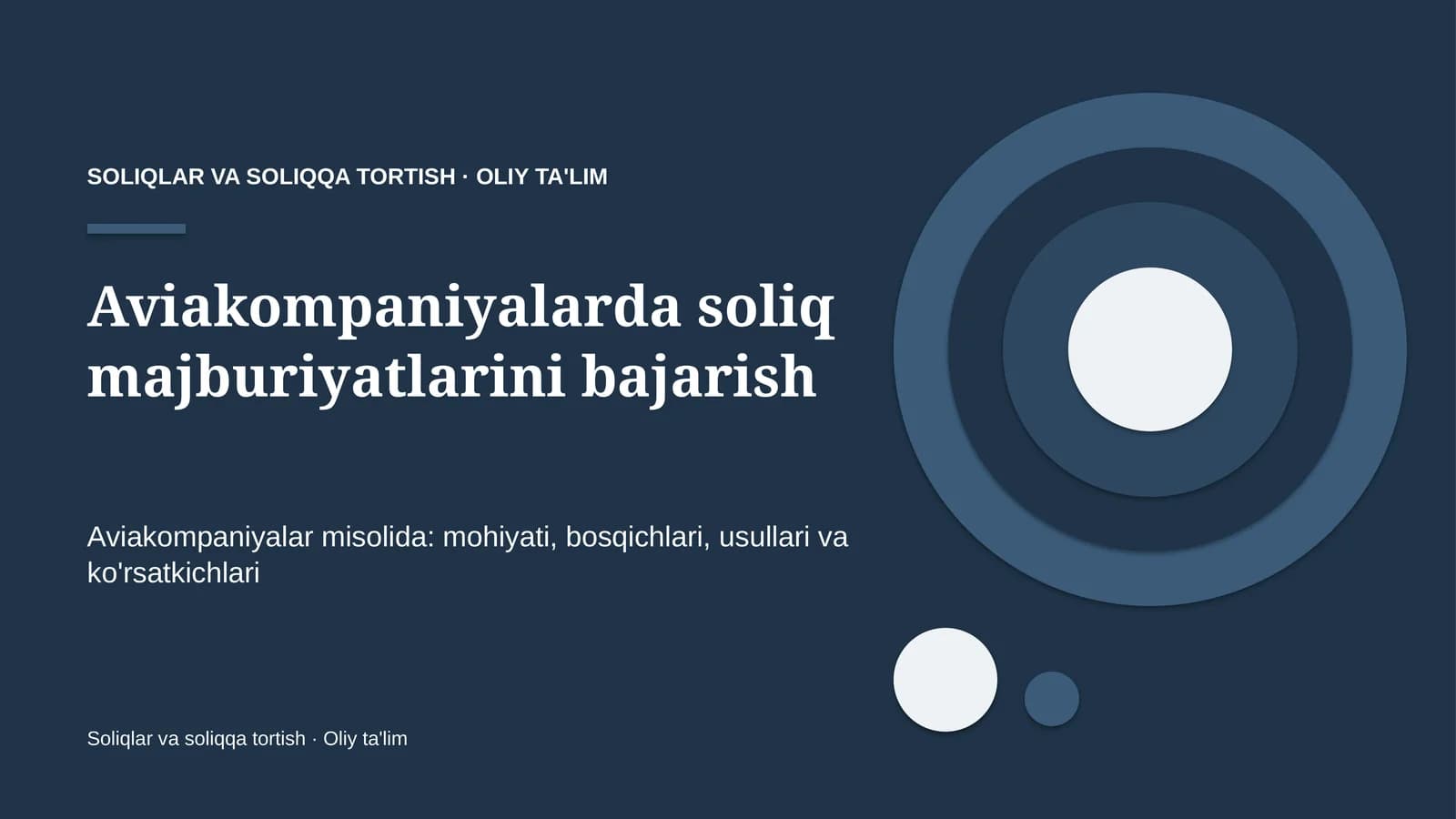 Soliq majburiyatlarini bajarish: mohiyati
