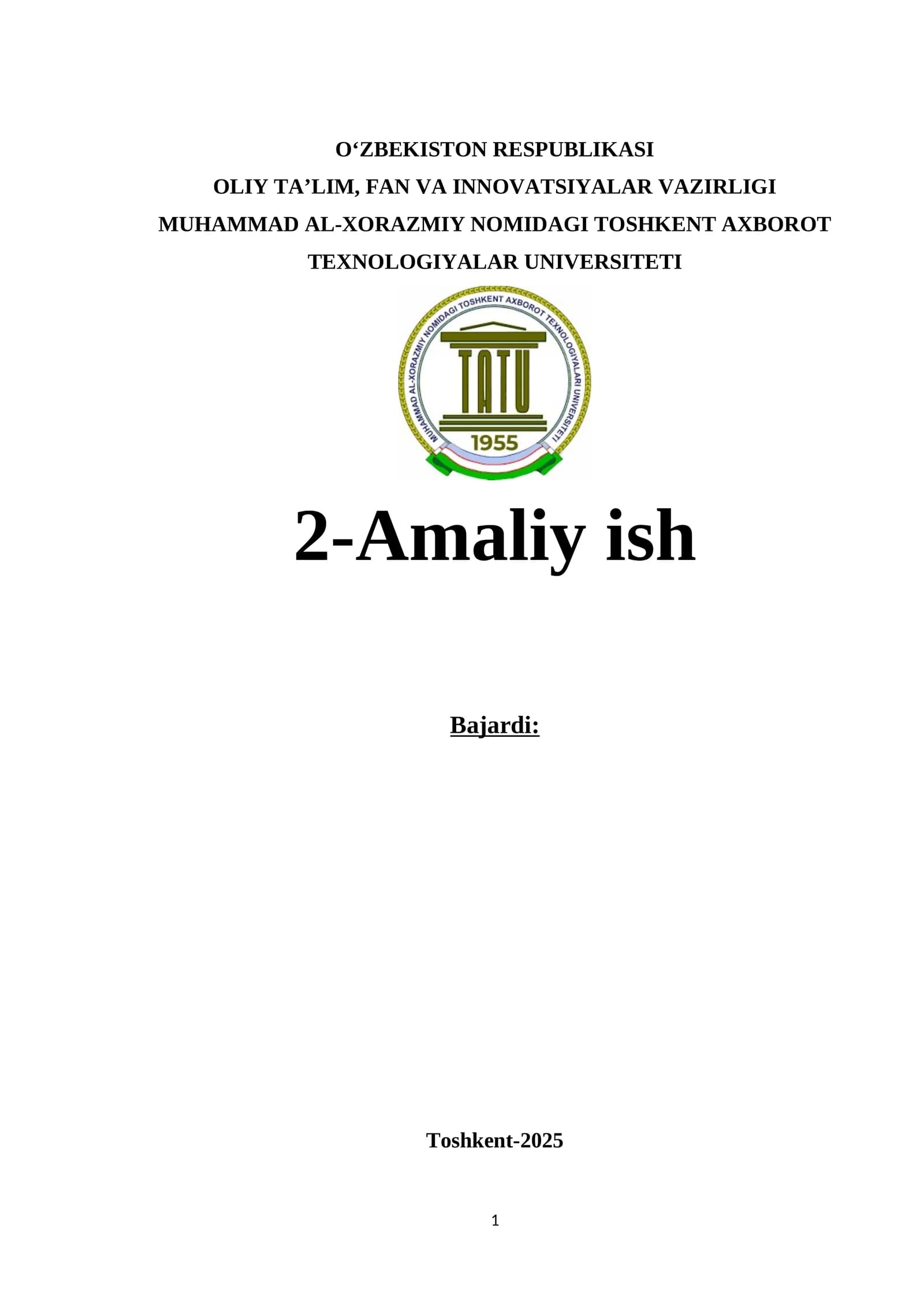 Chuqur o‘qitish jarayonlarini parallellashtirish