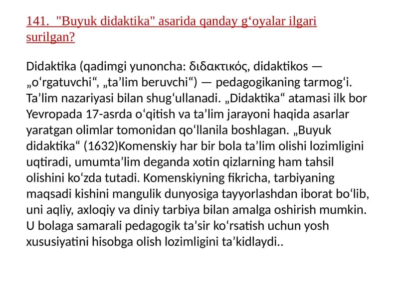 Buyuk didaktika