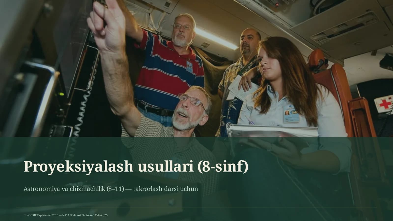 Proyeksiyalash usullari (8-sinf)
