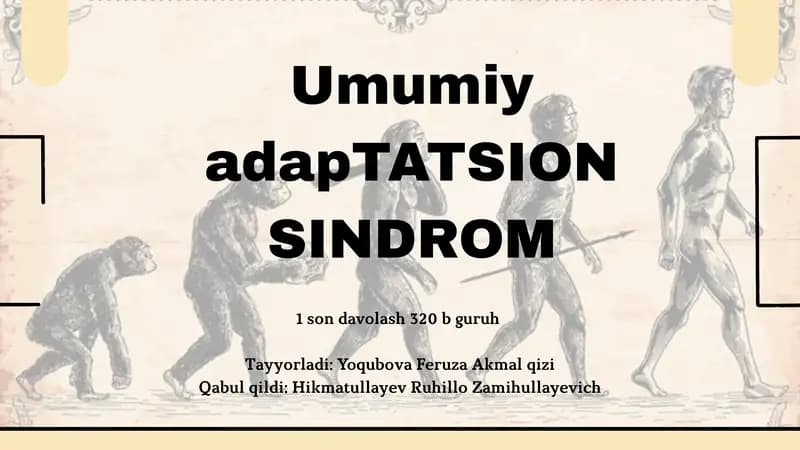 Umumiy adaptatsion sindrom