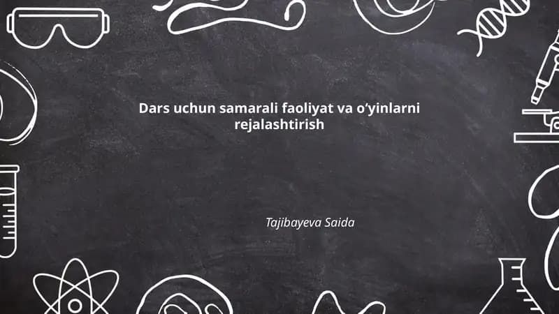 Ta'limda kreativ yondashuvlar