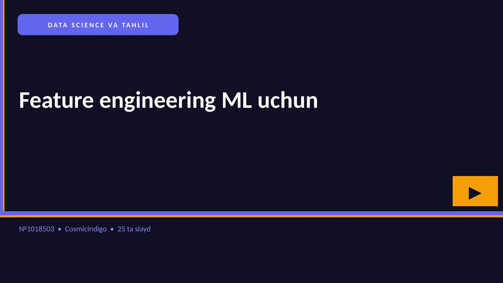 DATA SCIENCE VA TAHLIL