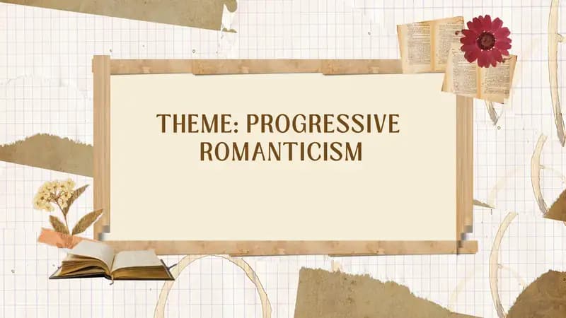 PROGRESSIVE  ROMANTICISM