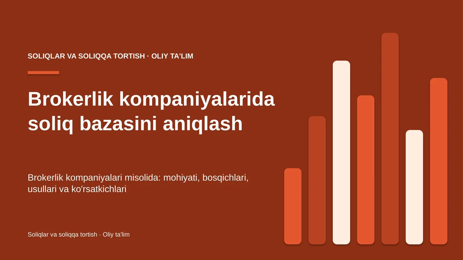 brokerlik kompaniyalarida soliq bazasini aniqlash 6802