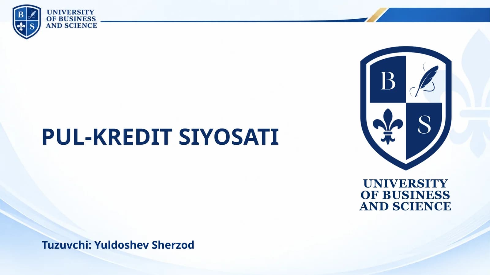 PUL-KREDIT SIYOSATI