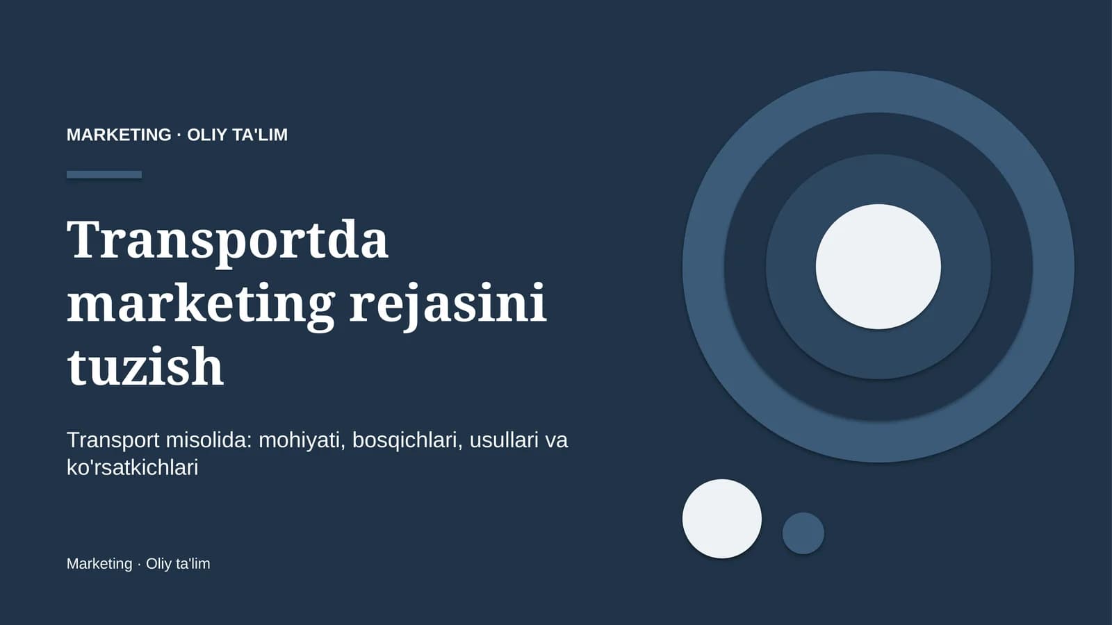 transportda marketing rejasini tuzish 4771