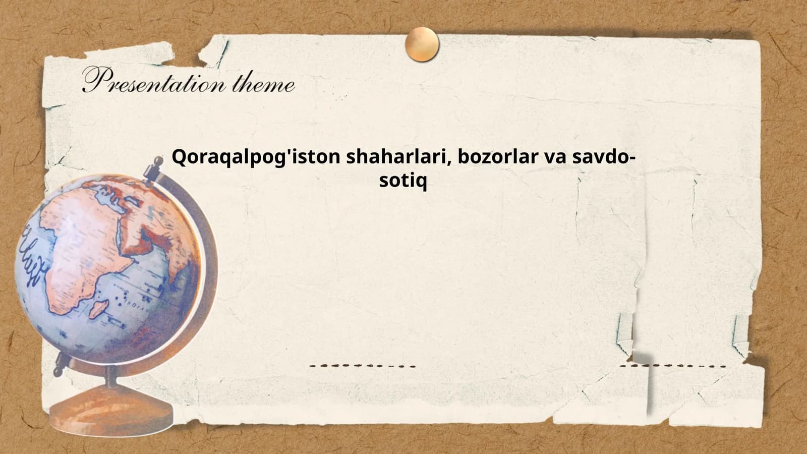 Qoraqalpog'iston shaharlari, bozorlar va savdo-sotiq