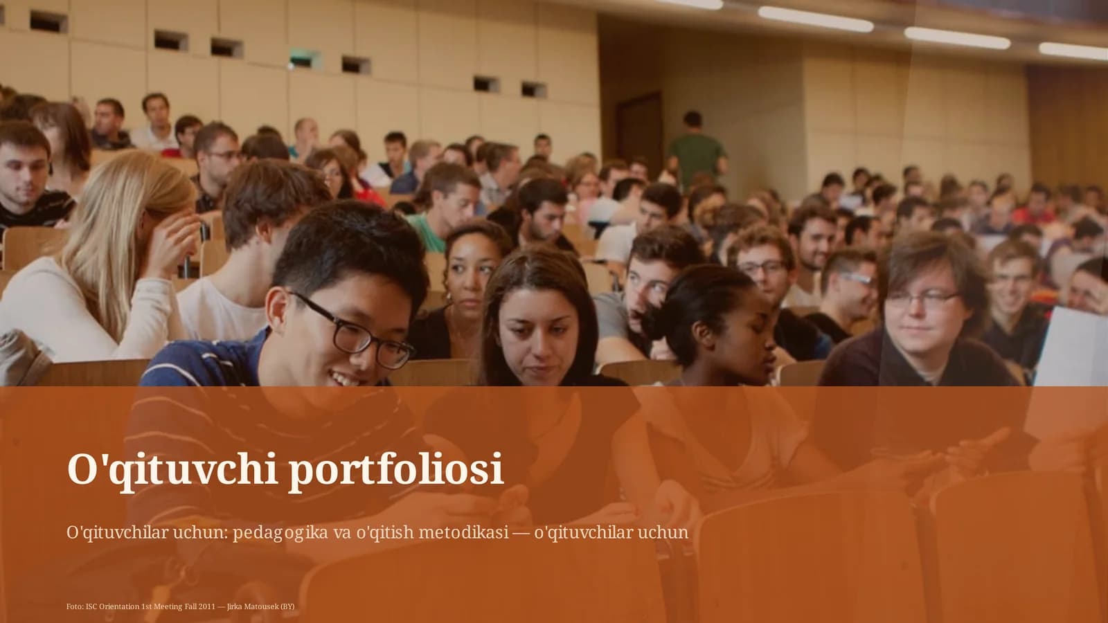 O'qituvchi portfoliosi