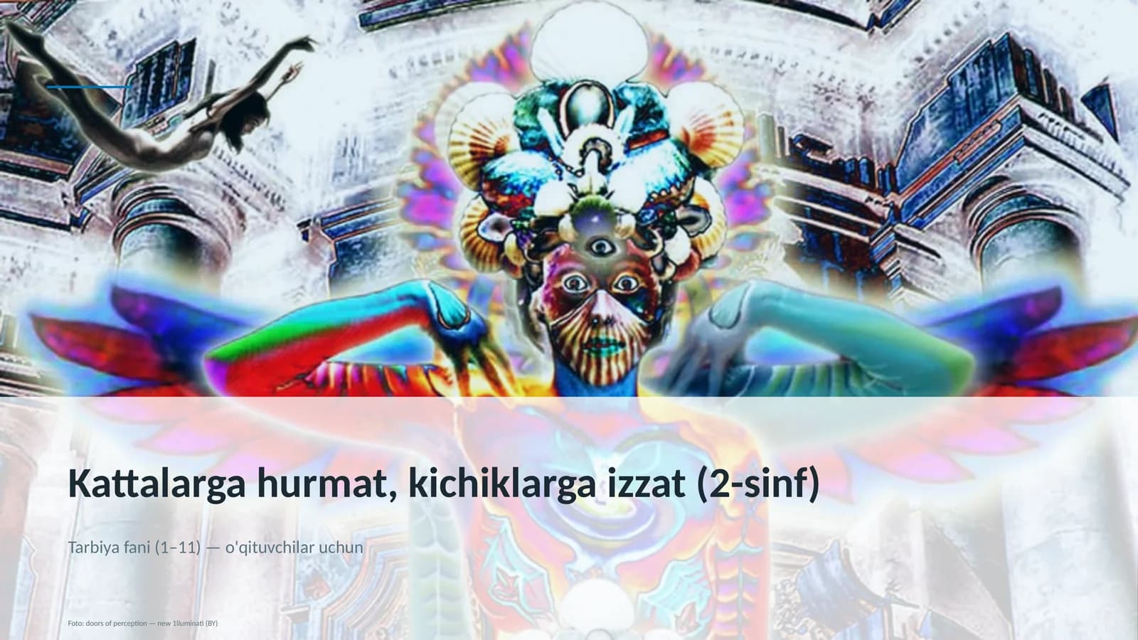 Kattalarga hurmat, kichiklarga izzat (2-sinf)